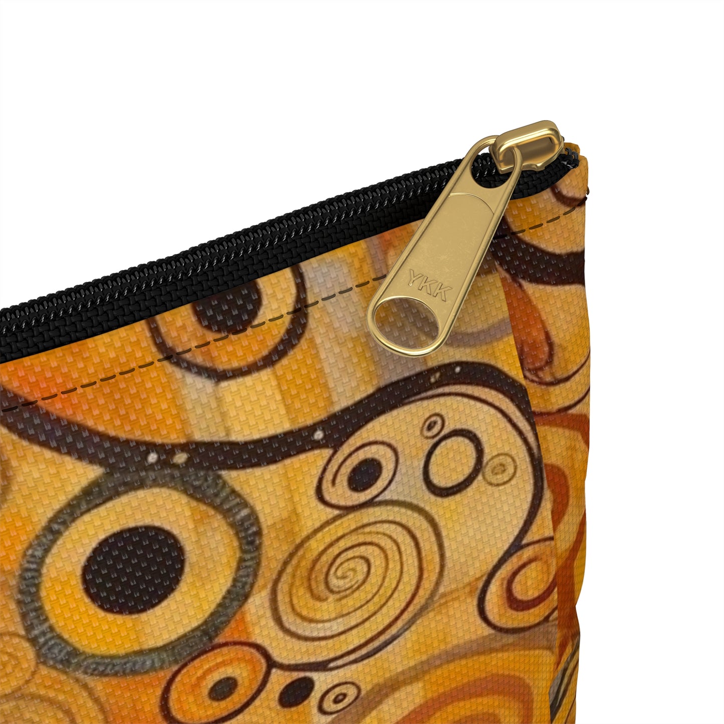 Gustav Klimt Inspired Accessory Pouch: A Tribute to the Iconic Art of the Vienna Secession