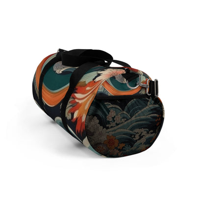 Elegant Kimono Duffel Bag: Embrace Japanese Artistry