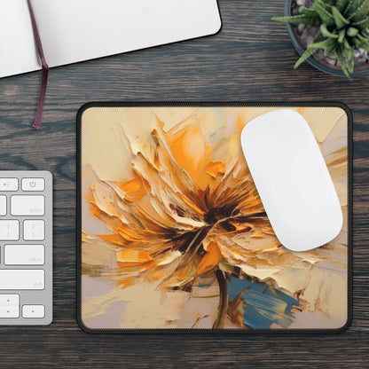 A Brush of Nature's Elegance: Gaming Mouse Pad for Artistic Flower Lovers