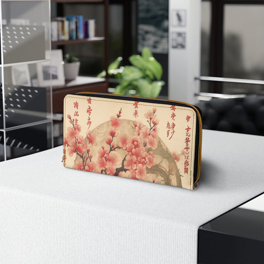 Cherry Blossom Dreams: Zipper Wallet