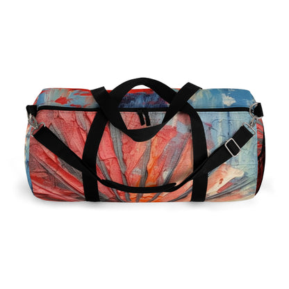 Umbrella Painting Duffel Bag: Channel Your Inner Artist with Abstract Oil Paint