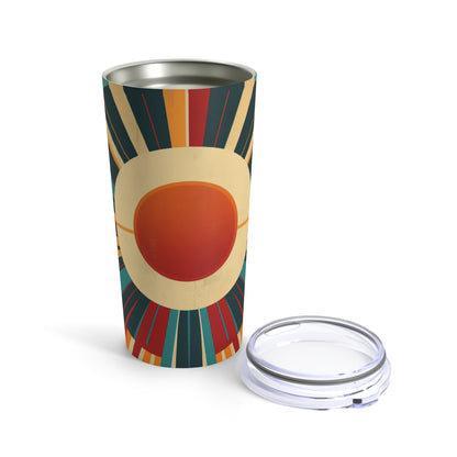 Minimalist Sunshine: Midcentury Modern Sun Tumbler