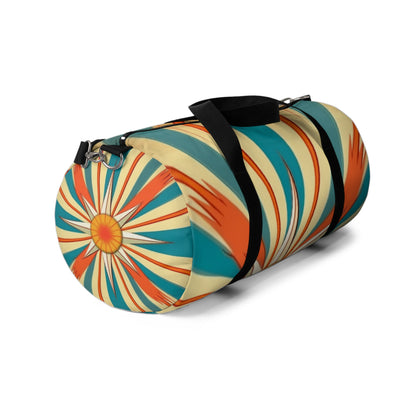 Swinging Sixties Style meets Starburst Candy Colored: Make a Fashion Statement with our Retro Duffel Bag