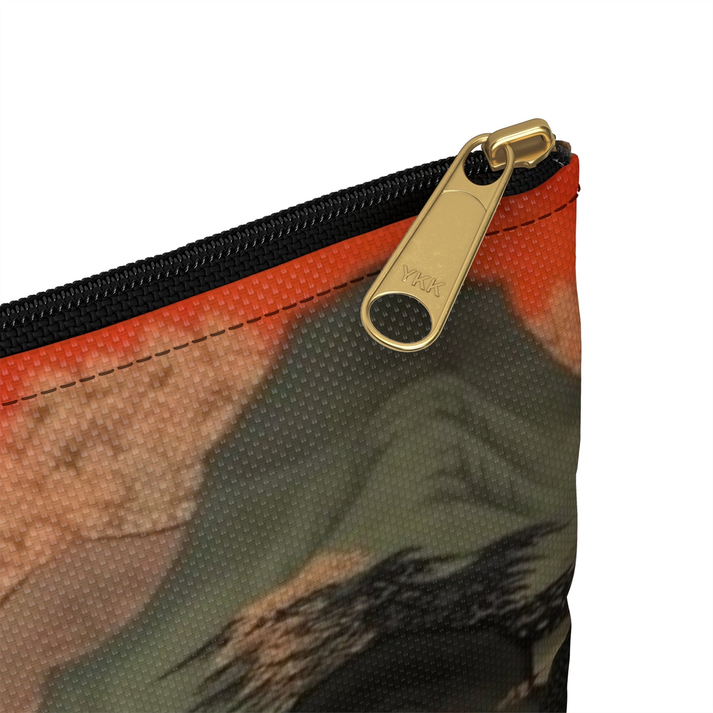 Custom Japanese Tapestry on a Accessory Pouch - Unique Artistic Expression