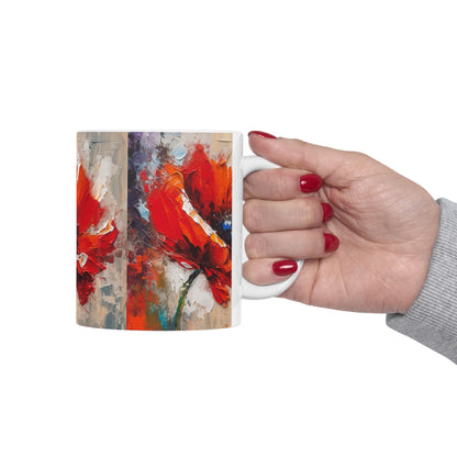 Unleash Your Creativity with Poppy Ceramic Mug: A Blossoming Artistic Journey