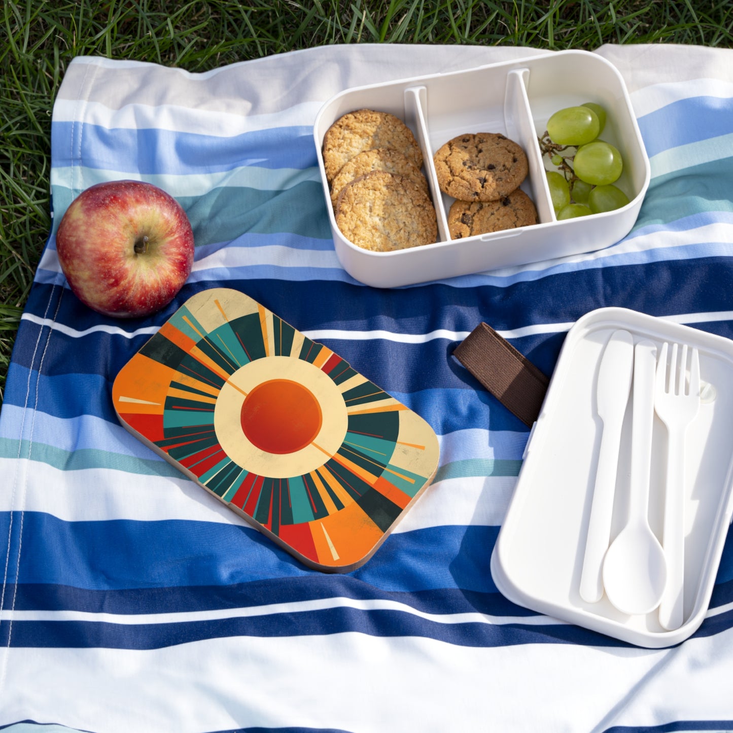 Minimalist Sunshine: Midcentury Modern Sun Bento Box