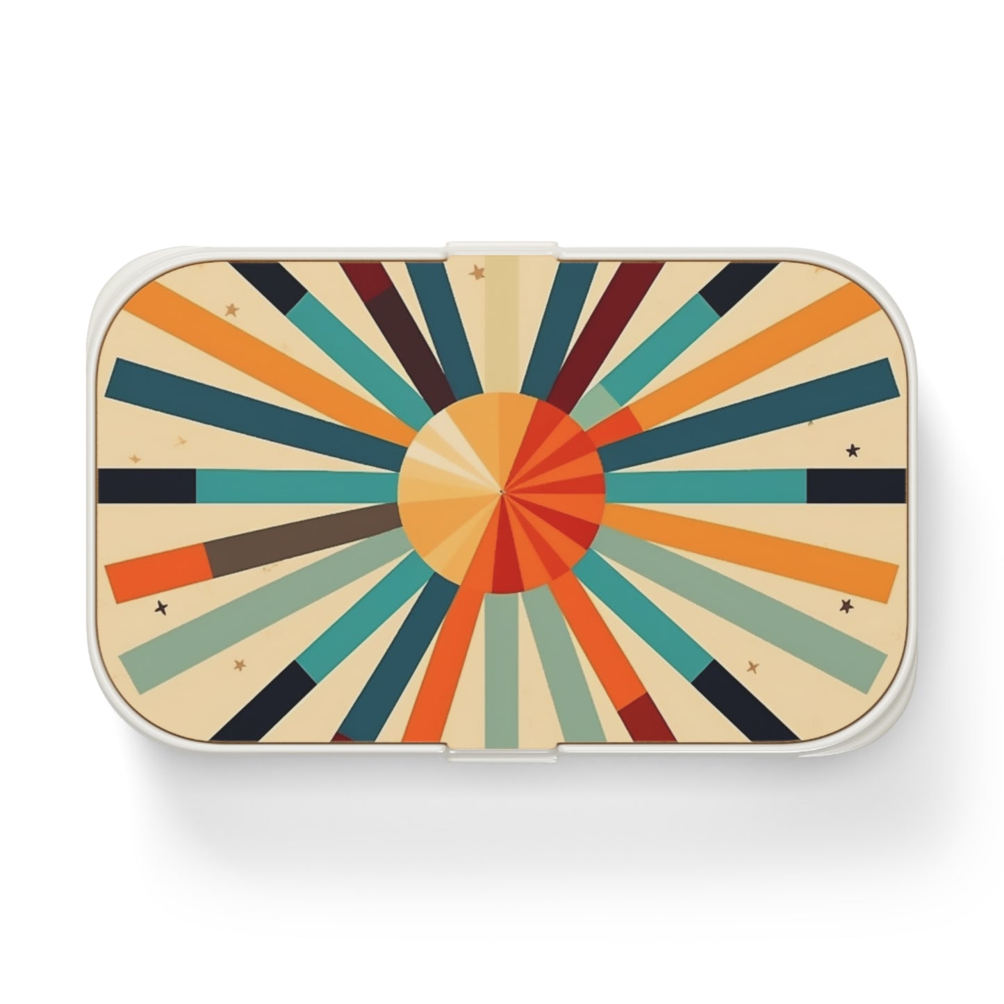 Artistic Abstractions: Starburst Bento Box for Modern Abstract Art Lovers