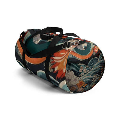 Elegant Kimono Duffel Bag: Embrace Japanese Artistry