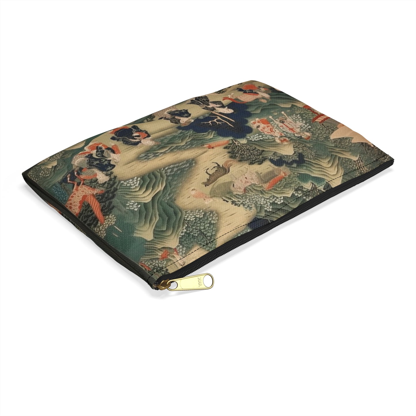 Japanese Tapestry Accessory Pouch: Embrace the Artistic Splendor