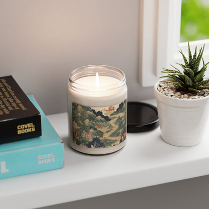 Japanese Tapestry Scented Soy Candle: Embrace the Artistic Splendor