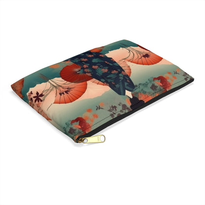 Fashionable Kimono-Inspired Accessory Pouch: Unleash Your Style