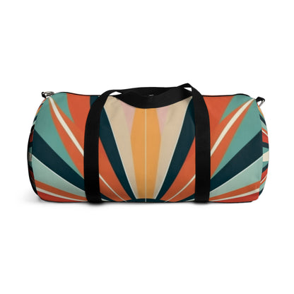 Starburst Candy Colored Retro Bliss: Carry it with Style in our 1960s-inspired Duffel Bag