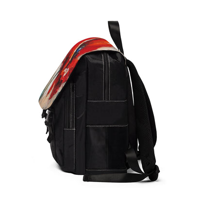 Unleash Your Creativity with Poppy Unisex Casual Shoulder Backpack: A Blossoming Artistic Journey