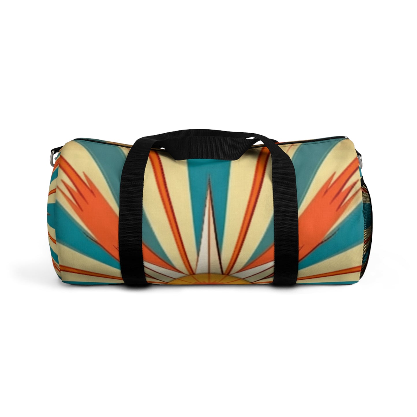 Swinging Sixties Style meets Starburst Candy Colored: Make a Fashion Statement with our Retro Duffel Bag