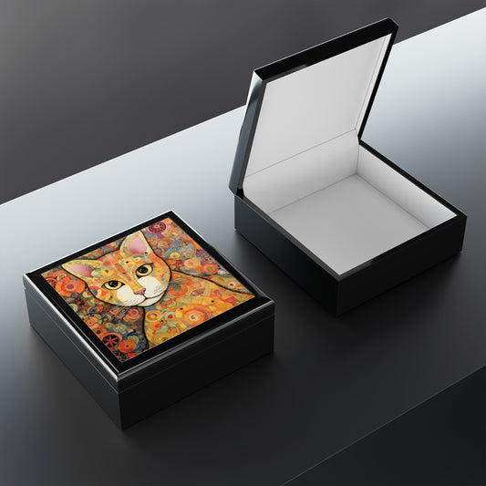 Art Nouveau Revival: Klimt-Inspired Jewelry Box