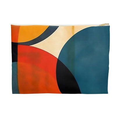 Best Midcentury Modern Geometric Art Accessory Pouch: Elevate Your Style with Abstract Sophistication