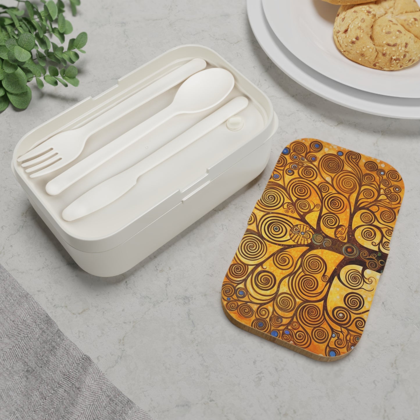 The Tree of Life Bento Box: A Modern Art Tribute to Gustav Klimt