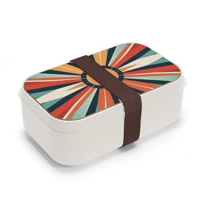 Starburst Bento Box in Atomic Age and Midcentury Modern Design