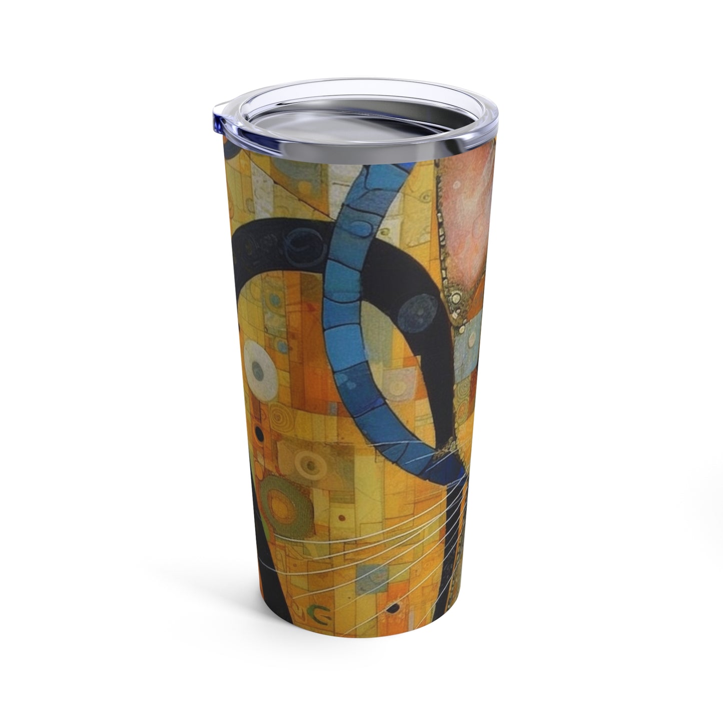 Artistic Symbolism: Klimt-Inspired Tumbler