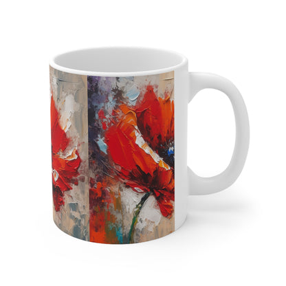 Unleash Your Creativity with Poppy Ceramic Mug: A Blossoming Artistic Journey