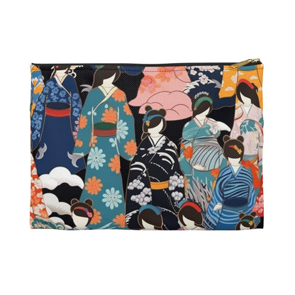 Kimono Dreams Accessory Pouch: Experience Japanese Elegance