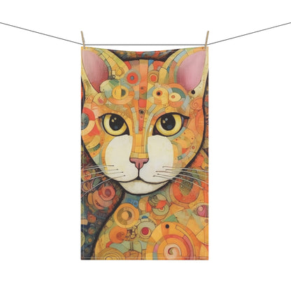 Art Nouveau Revival: Klimt-Inspired Kitchen Towel