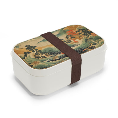 Harmony of the Elements: Japanese Tapestry-Inspired Bento Box