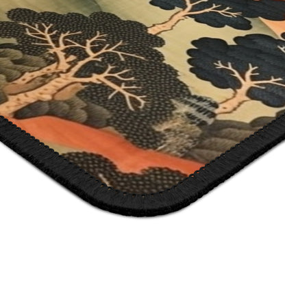 Tapestry Treasures: Japanese-inspired Gaming Mouse Pad for Art Lovers