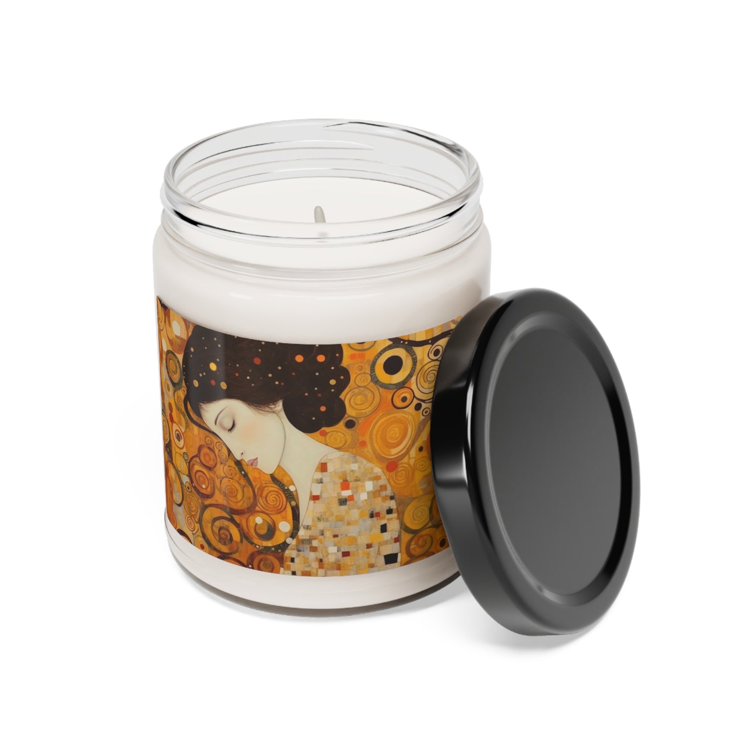 Gustav Klimt Inspired Scented Soy Candle: A Tribute to the Iconic Art of the Vienna Secession