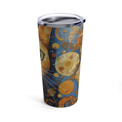 Vienna Secession Awakening: Klimt-Inspired Tumbler