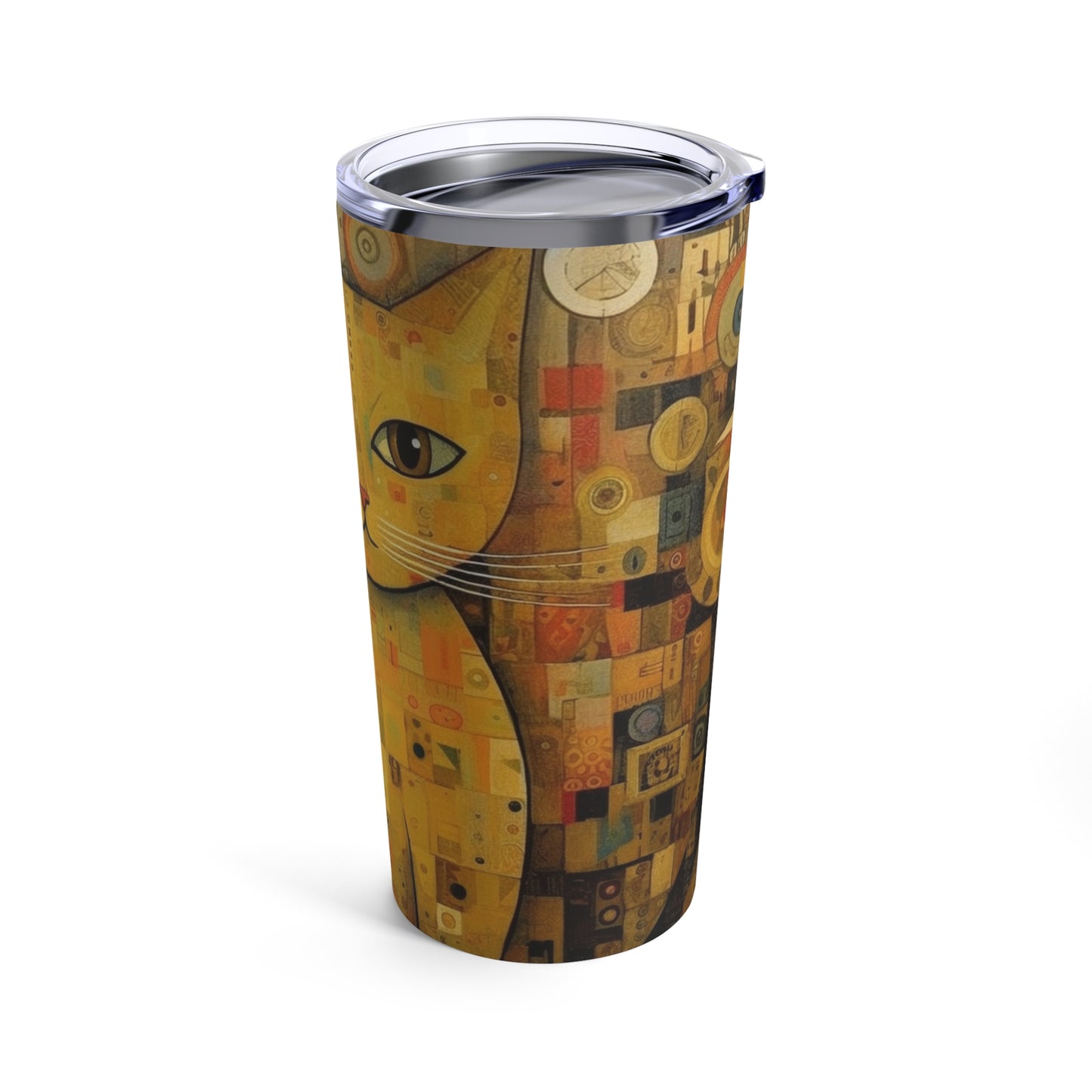 Expressions of Modernity: Klimt-Inspired Tumbler