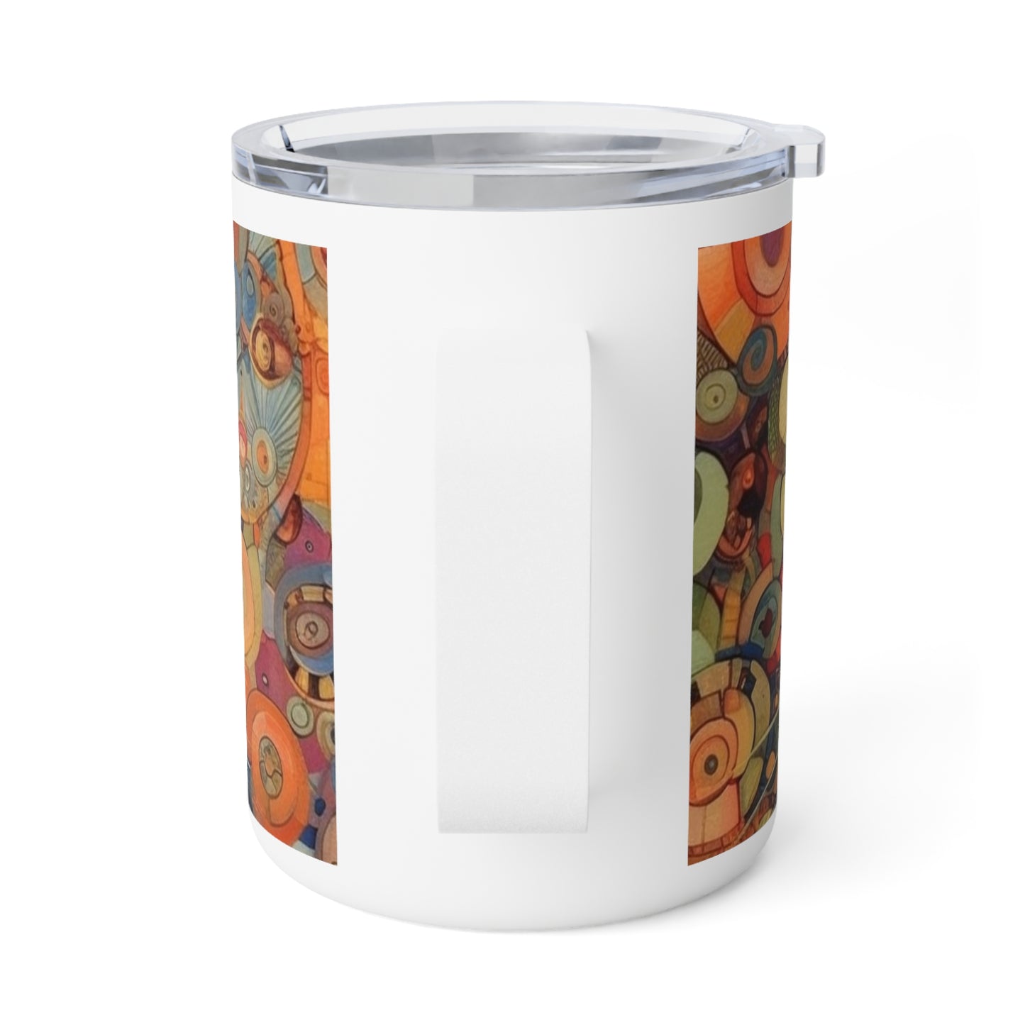 Art Nouveau Revival: Klimt-Inspired Insulated Coffee Mug