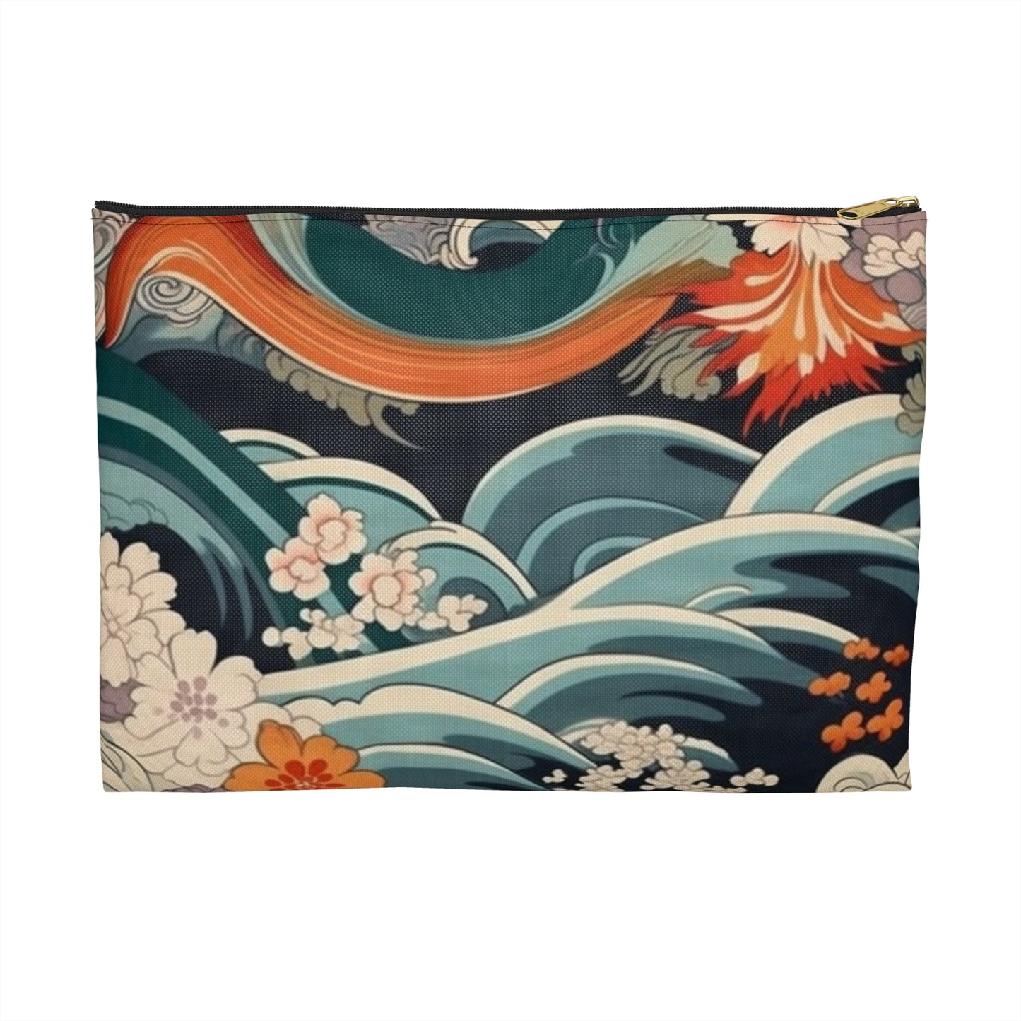 Elegant Kimono Accessory Pouch: Embrace Japanese Artistry