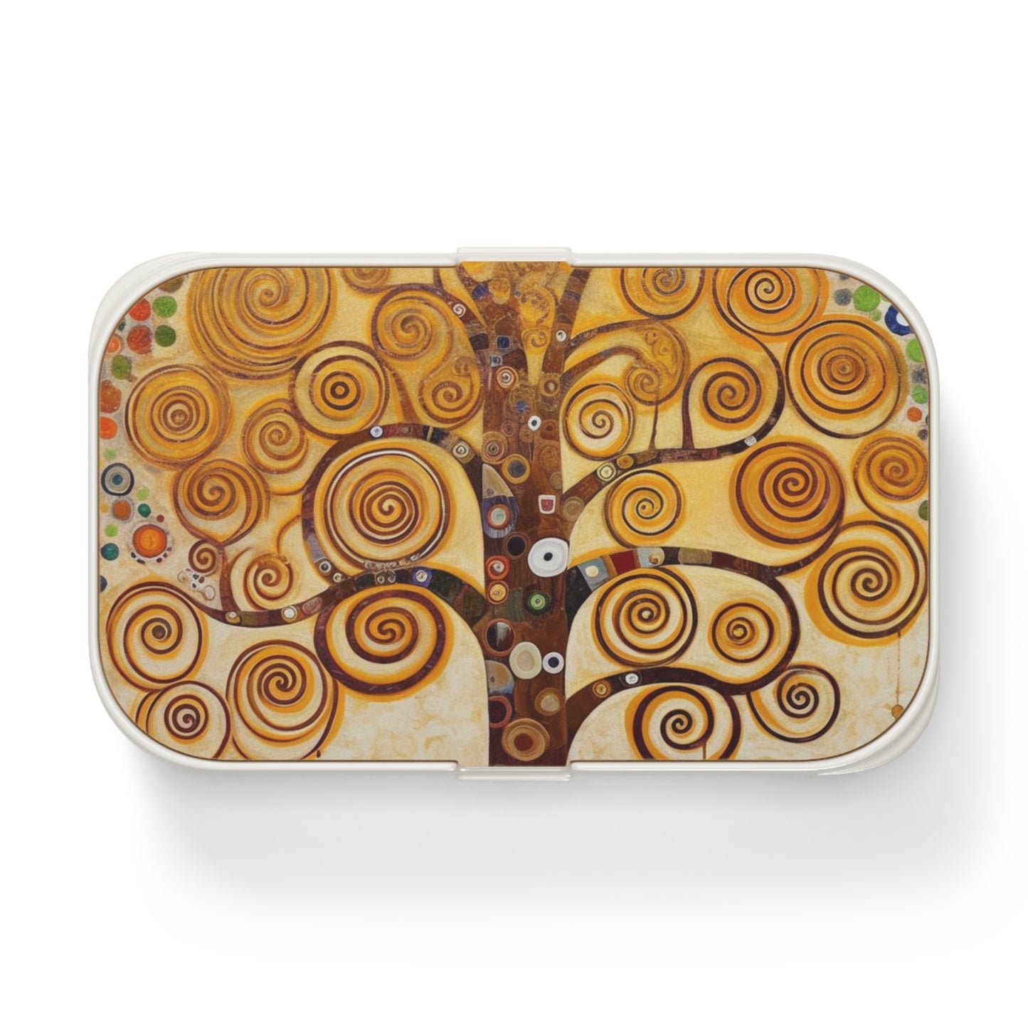 Captivating Artistry: The Tree of Life Bento Box, Inspired by Gustav Klimt's Timeless Masterpiece