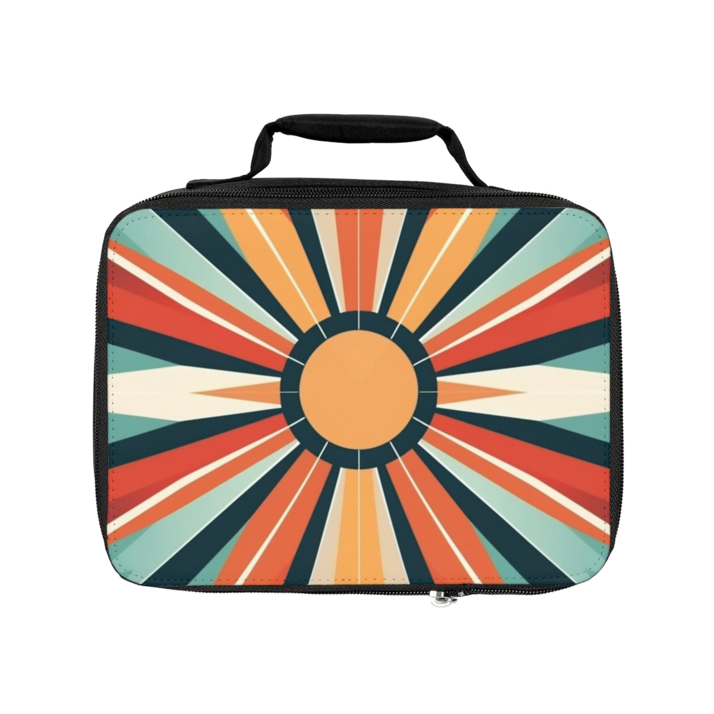 Starburst Lunch Bag in Atomic Age and Midcentury Modern Design