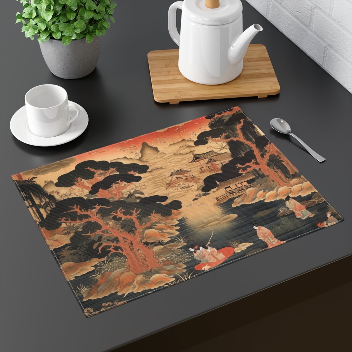 Custom Japanese Tapestry Placemat: Your Personalized Artistic Statement