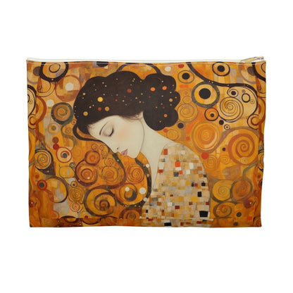 Gustav Klimt Inspired Accessory Pouch: A Tribute to the Iconic Art of the Vienna Secession