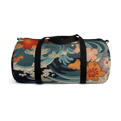 Elegant Kimono Duffel Bag: Embrace Japanese Artistry