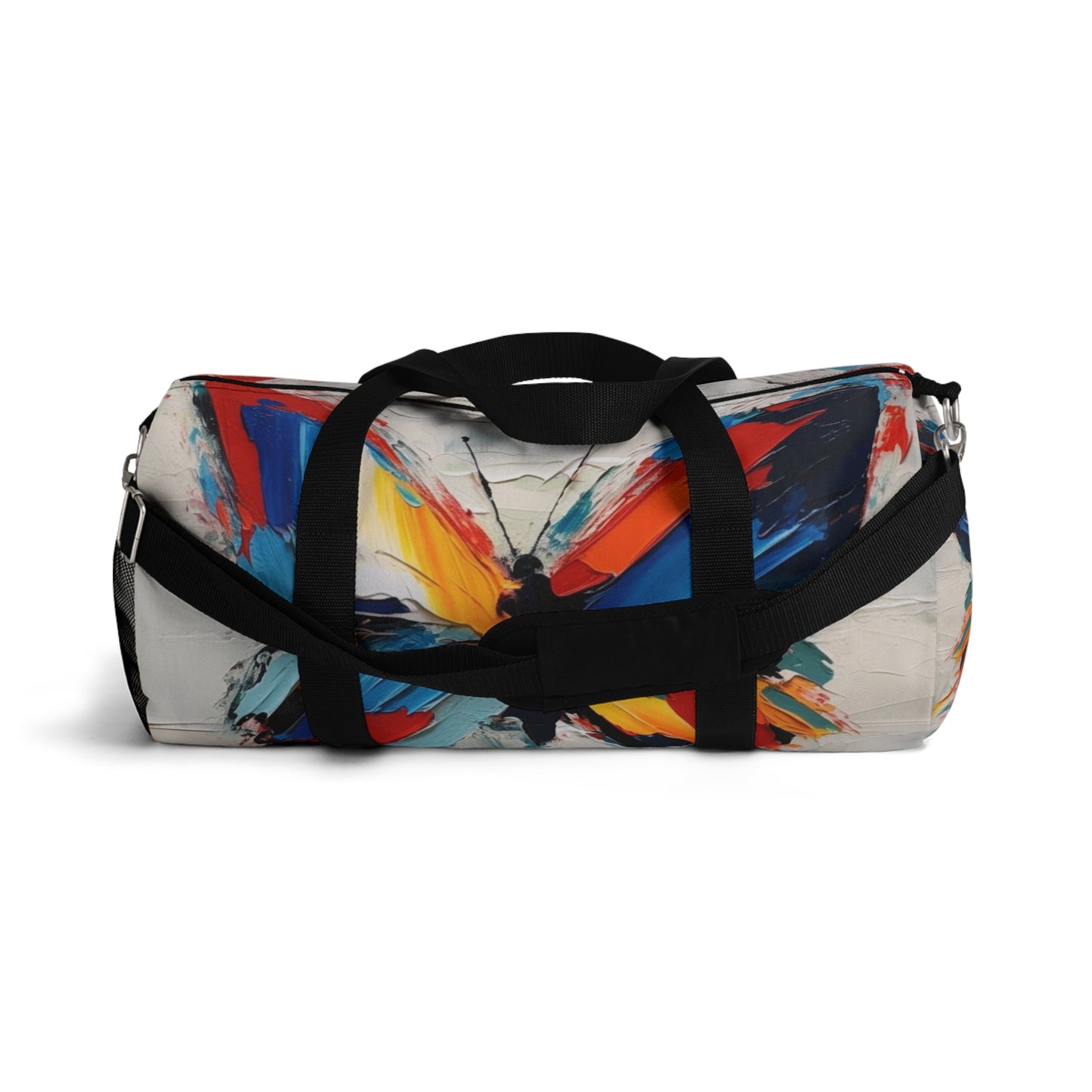 Abstract Duffel Bag  for Art Lovers: Butterfly-Inspired Delight