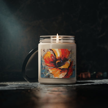 Unlocking Poppy Wonder: Red Poppy Scented Soy Candle