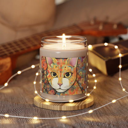 Art Nouveau Revival: Klimt-Inspired Scented Soy Candle