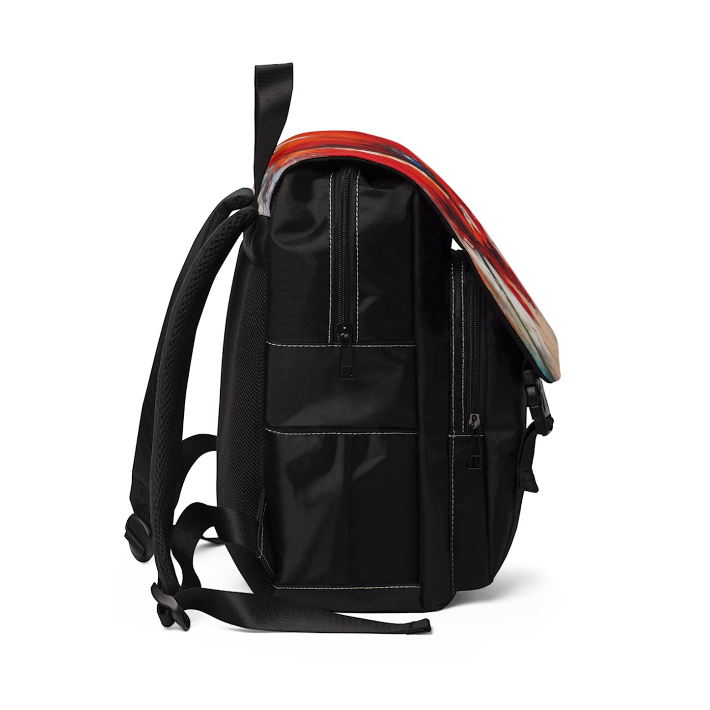 Unleash Your Creativity with Poppy Unisex Casual Shoulder Backpack: A Blossoming Artistic Journey