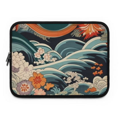 Elegant Kimono Laptop Sleeve: Embrace Japanese Artistry