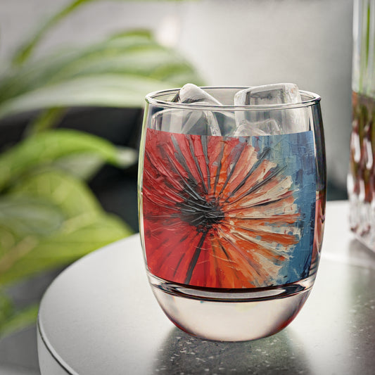 Umbrella Painting Whiskey Glass: Channel Your Inner Artist with Abstract Oil Paint