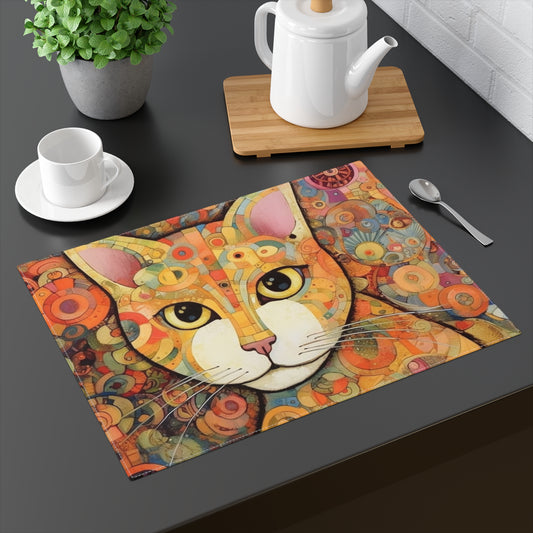 Art Nouveau Revival: Klimt-Inspired Placemat