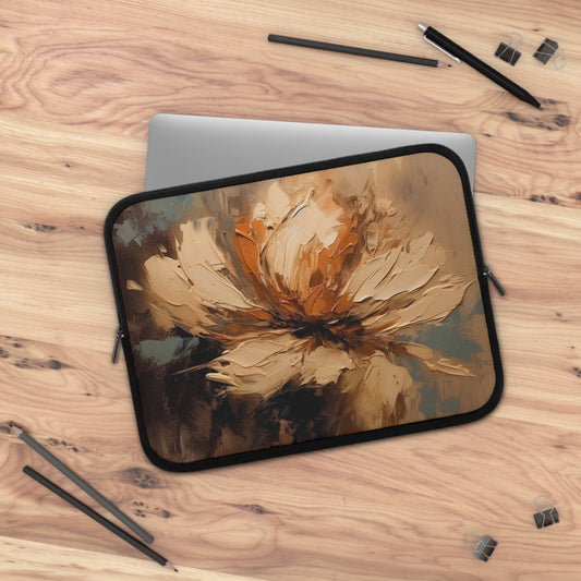 Artistic Fusion: Laptop Sleeve Infused with Tan Hua-Inspired Abstract Art