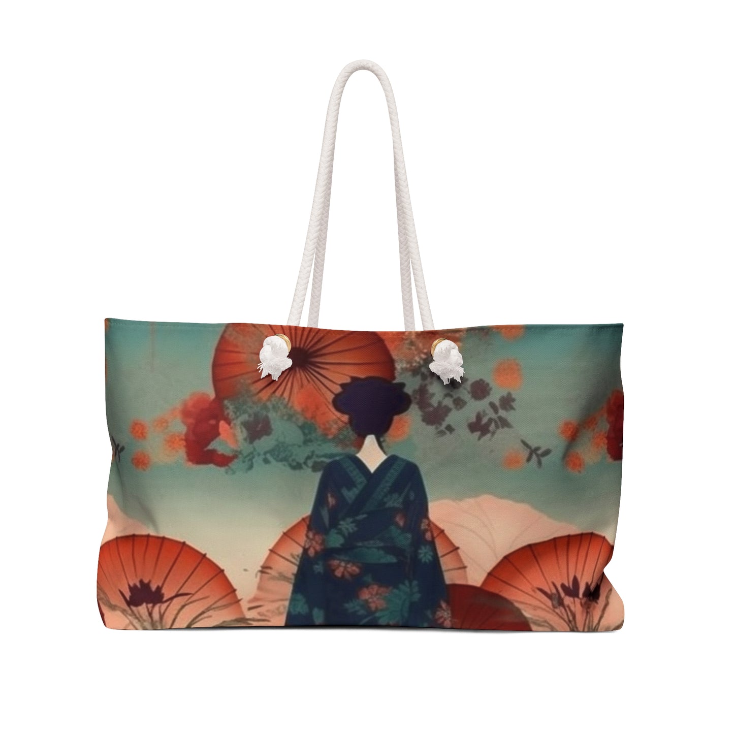 Fashionable Kimono-Inspired Weekender Bag: Unleash Your Style