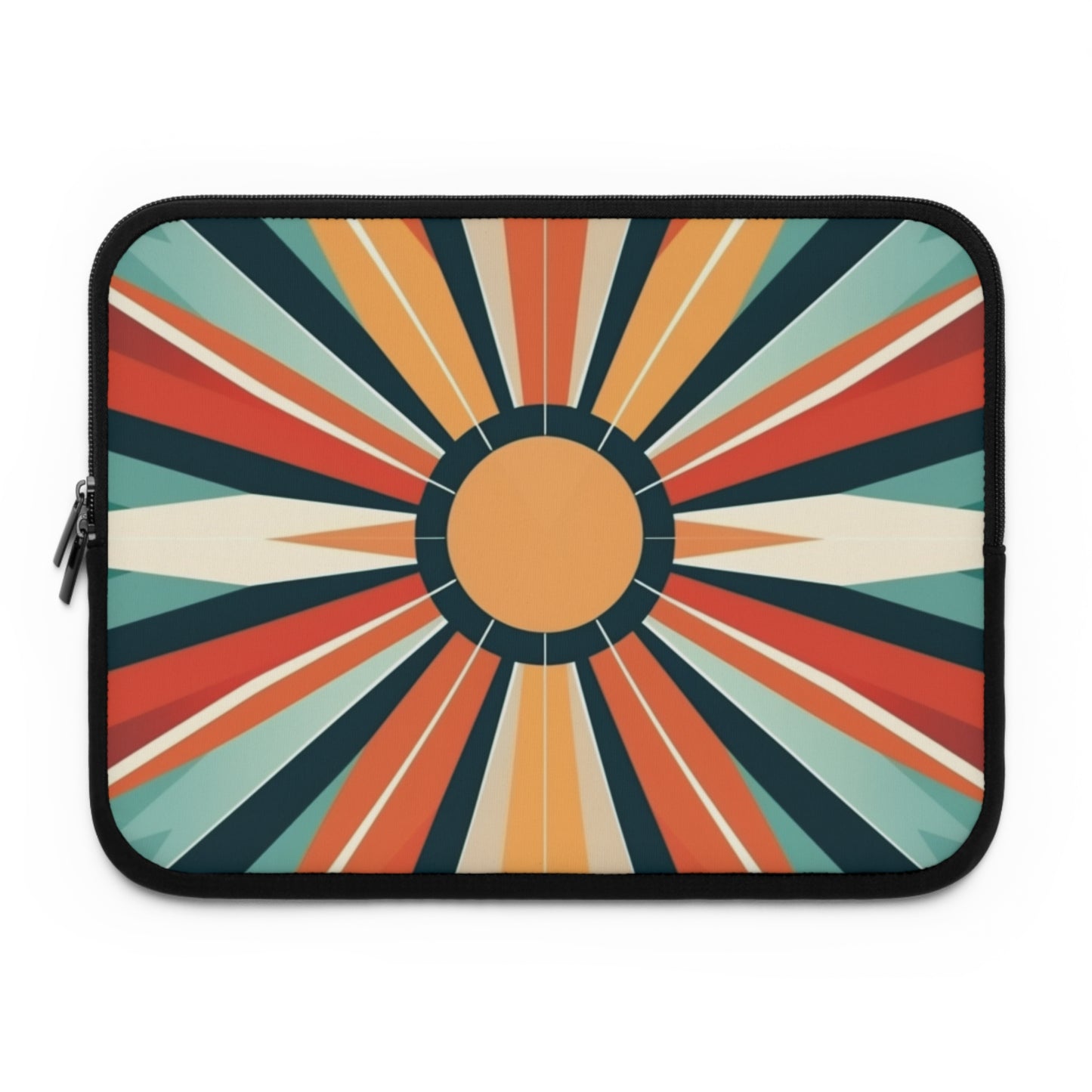 Starburst Laptop Sleeve in Atomic Age and Midcentury Modern Design