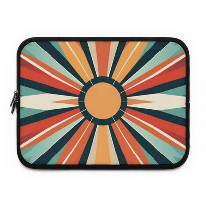 Starburst Laptop Sleeve in Atomic Age and Midcentury Modern Design