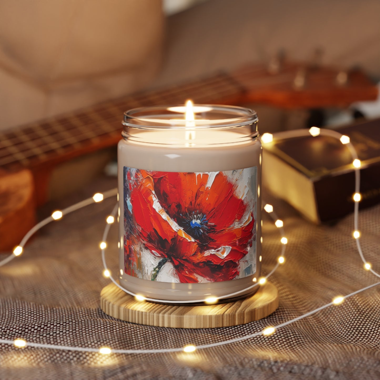 Unleash Your Creativity with Poppy Scented Soy Candle: A Blossoming Artistic Journey